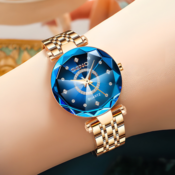 Женские наручные часы Seno Quartz (кварцевые часы на руку) романтический подарок любимой девушке или жене, 2000000012261