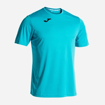 Підліткова футболка для хлопчика Joma Combi 100052.010 153-164 см Бірюзова (8445757436733)