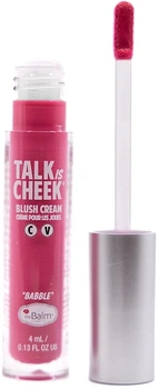 Румяна для лица - TheBalm Talk is Cheek Blush Cream Babble (4ml) (1202116-708701447-2)