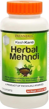 Хна для волос, натуральная - Patanjali Kesh Kanti Herbal Mehandi 100g (1054830-1401977-2)