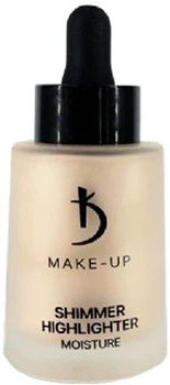 Жидкий хайлайтер с шиммером Kodi Professional Shimmer Highlighter Moisture 30ml (30 мл) (836066-759132-2)
