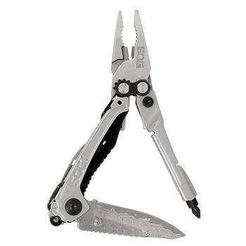 Мультитул Sog Damascus-CP RC1001 (12 инструментов, держатель бит, нож, плоскогубцы)