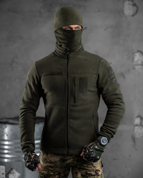 Тактична флісова кофта з кріпленням для шевронів Polartec Tactical Fleece Olive L