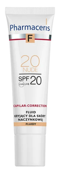 Podkład nawilżający Pharmaceris F Capilar-Correction Fluid SPF 20 20 Nude 30 ml (5900717154711)