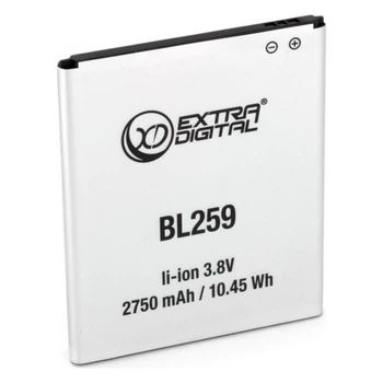 Аккумулятор, батарея для Lenovo K5 (A6020a40), (BL259) 2750 mAh | Extradigital