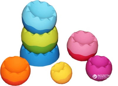 Пирамидка-балансир Fat Brain Toys Tobbles Neo (FA070-1)