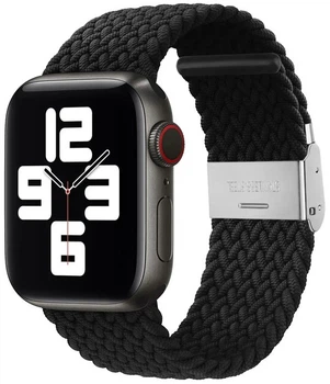 Ремінець Drobak Braided Solo Loop для Apple Watch Series 10 / 11 46mm / Ultra 2 / Ultra 3 Black (818162)