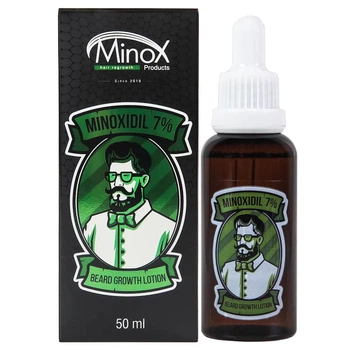 Лосьйон для росту бороди з міноксидилом 7%, Мінокс Minox Hair Protect, 50 мл