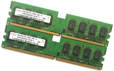 Модуль пам'яті Hynix DDR2 4Gb SK 667 MHz (HYMP125U64CP8-S6 AB-C) Б/в