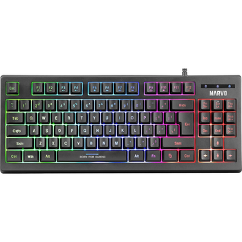 Клавіатура Marvo K607 3 colors-LED USB (K607)