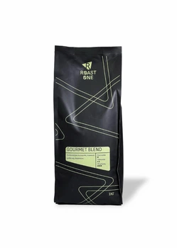 Кава мелена Roast One купаж арабіка з робустою 60/40 Gourmet Blend 1 кг (GC-054)