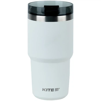 Термокружка Kite K24-1206-1, 600 мл, біла