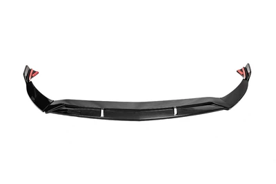Передний сплиттер (для AMG-Line / A45 AMG HB 2016-2018, черный) для Mercedes A-сlass W176