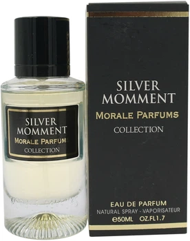 Парфюмированная вода для женщин Morale Parfums Silver Momment 50 мл (4820269863200)