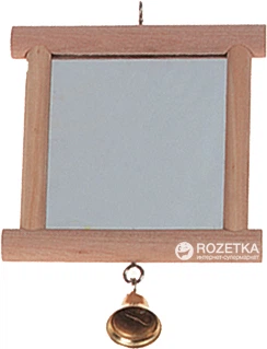 Іграшка для птахів Karlie Flamingo Wooden Mirror (5415245096605)