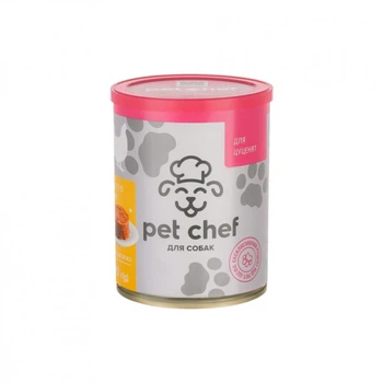 Консервы для собак Pet Chef паштет с курицей для щенков 360 г (4820255190372) (234421)