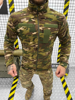 Тактична флісова кофта Fleece Polartec Jacket Multicam L