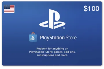 Карта пополнения Playstation PSN Gift Card 100 USD
