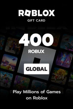 Карта пополнения Roblox 400 Robux (Global)