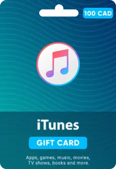 Картка поповнення ITunes 100 CAD