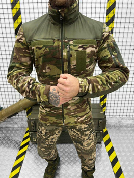 Тактическая кофта из флиса с креплением для шевронов Nord Fleece Polartec Multicam XXXL