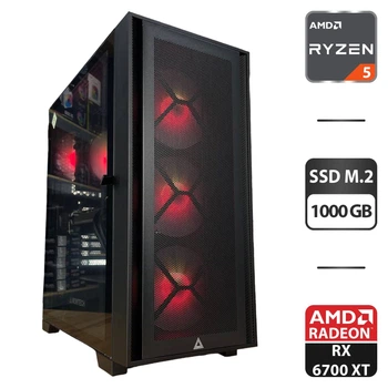 Компьютеры AMD Ryzen 5 с видеокартой Radeon RX 6700 XT купить в