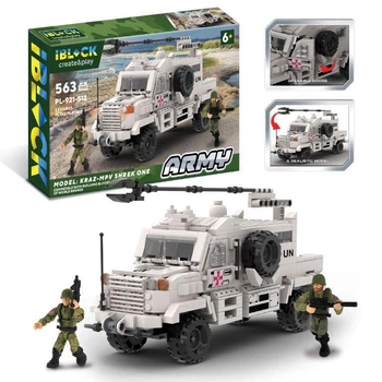 Конструктор пластиковый КРАЗ -MPV Shrek One 563 деталей iBlock 46*28,5*6,4 см