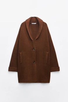 Трикотажне пальто оверсайз Zara 5755/138 M