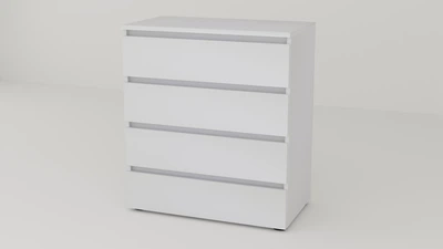 Комод Алекса СН-4 /55 80х55х90 см белый