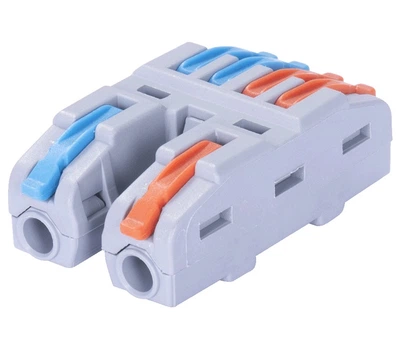 Клемма проходная ENERGIO CMK-422-4 2-4 отв 32А 450В с зажимом