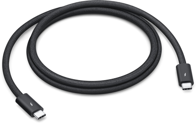 Кабель Apple Thunderbolt 5 USB-C Pro 1 м Black (MC9C4ZM/A)