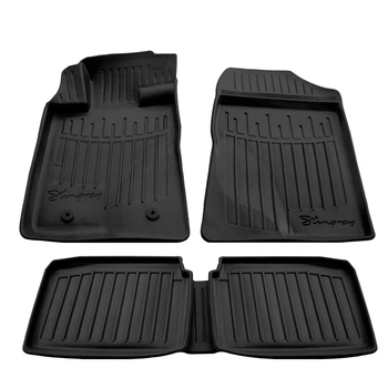 Автомобільні 3D коврики в салон Toyota Avensis (T25) 2003-2009 Високий борт
