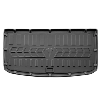 Килимок у багажник 3D для Volkswagen ID.6 2021- (5 або 7 місць) верхня полиця Високий борт