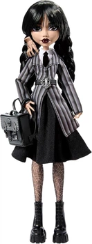 Лялька Монстер Хай Венздей Аддамс у шкільній формі Monster High x Wednesday Addams Mattel Creations (HXJ04)
