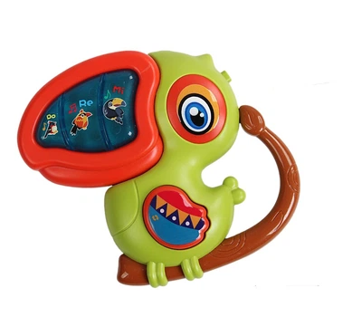 Дитяче піаніно з підсвіткою Папуга WToys Українське озвучування