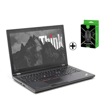 Игровой Ноутбук Lenovo ThinkPad P50 Black / RAM 4 ГБ / SSD 128 ГБ / Windows 10 Pro + Office + Мышка Vinga MS-110 Black в Подарок / БУ