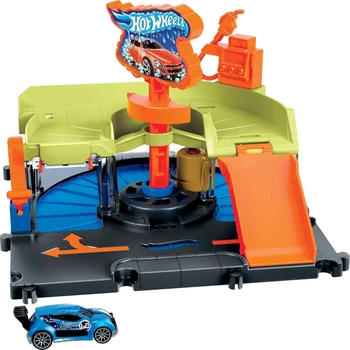 Ігровий набір Хот Вілс Швидкісна Автомийка Hot Wheels City Downtown Express Car Wash (HDR27)