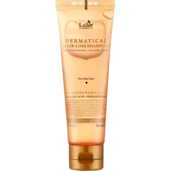 Шампунь против выпадения волос для тонких волос Lador Dermatical Hair Loss Shampoo For Thin Hair 50 мл (8809181936595)
