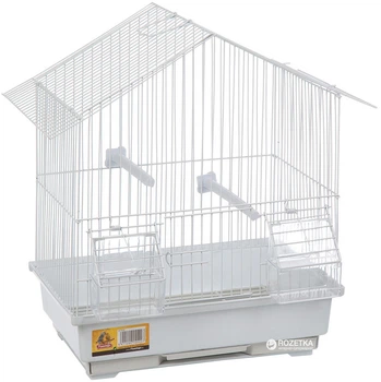 Клітка для птахів Karlie Flamingo Lombok 30 х 22.5 х 38 см Бiла (5411290155427)