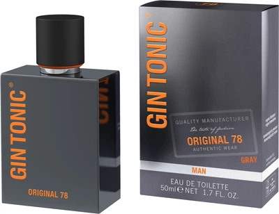 Туалетная вода для мужчин Gin Tonic Original 78 Gray 50 мл (4051395582172)