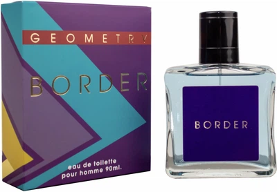 Туалетна вода для чоловіків Aroma Parfume Geometry Border 90 мл (4820186823158)