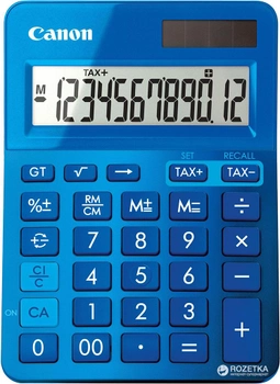 Калькулятор электронный Canon 12-разрядный LS-123K Blue (9490B001AA)