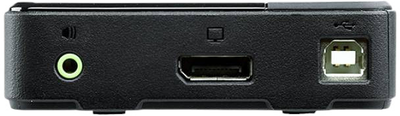 Przełącznik KVM ATEN 2-Port 4K DisplayPort UHD Black (CS782DP)