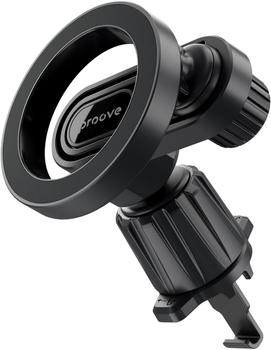 Автотримач для телефона Proove Stealth Magnetic Air Outlet Car Mount Magnetic Ring Black (492160001)