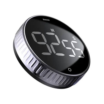 Цифровий таймер з секундоміром та магнітним кріпленням Baseus Heyo Rotation Countdown Timer