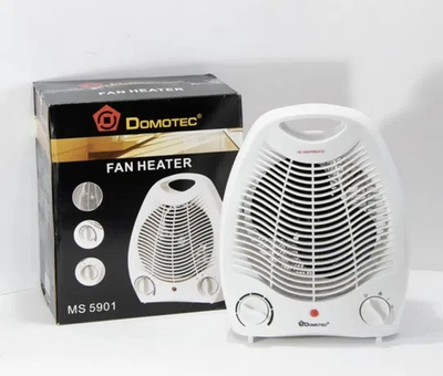 Тепловентилятор з терморегулятором та таймером DOMOTEC 220 V/2000W MS 00590188