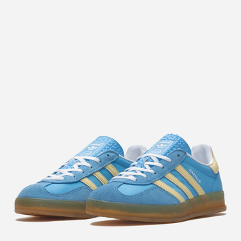 Sneakersy damskie do kostki adidas Gazelle Indoor IE2960 38 (5UK) 23.5 cm Niebieskie (4066765070197)