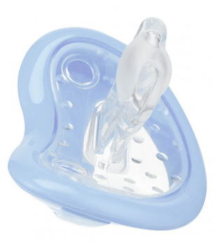 Пустушка Curaprox для дітей віком від 7 до 18 місяців Блакитна (Babysoother blue size 1)