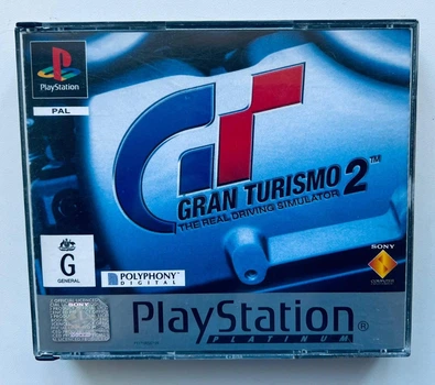 Gran Turismo 2 Platinum, англійська версія - диск для PlayStation 1, Б/В