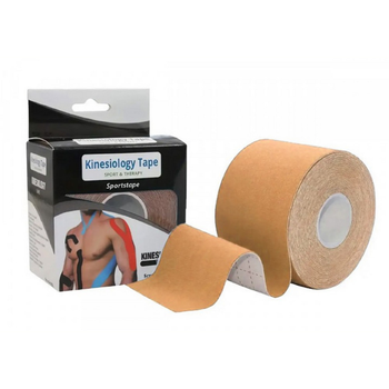 Кинезиологический тейп Kinesio EasyFit EF-2080-SN, бежевый